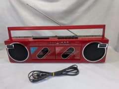 極美品 HITACHI TRK-W105 赤 昭和レトロ コレクター向け 一部難 - メルカリ