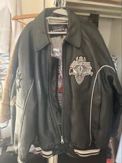 当時物激レア AVIREX レザージャケット ブラック 当時物激レア AVIREX レザージャケット ブラック - メルカリ