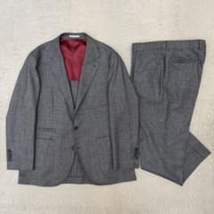 美品】 ブルネロクチネリ スーツ ウール グレー 52 - メルカリ