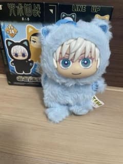 呪術廻戦 五条悟 猫耳ぬいぐるみ フィギュア シークレット eaki - メルカリ