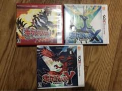 ポケットモンスター　ソフト3本セットのサムネイル