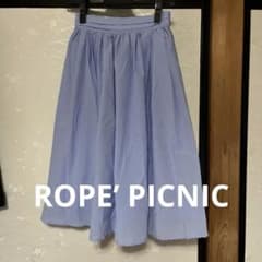 ROPE’ PICNIC ライトブルー フレアスカートのサムネイル