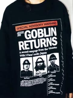 GOBLIN RETURNS Tシャツ ブラック Lサイズのサムネイル