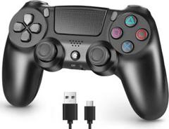 ps4 コントローラ- pc Turbo連射機能 6軸ジャイロセンサー 二重振動