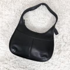美品】オールドコーチ エルゴ ショルダーバッグ レザー 9033 ブラック