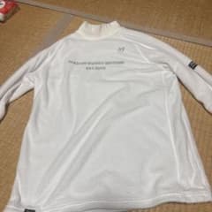 マスターバニーエディション 長袖シャツ 6(LL)ホワイト ハイネック