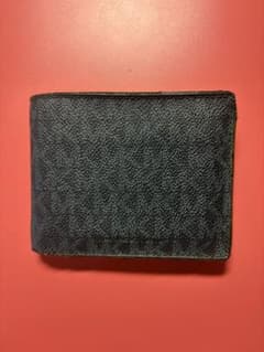MICHAEL KORS ブラック 二つ折り財布のサムネイル