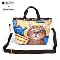 ✨新品タグ付 レスポートサック×NEWNEW 猫柄 バックパック リュック ✨新品タグ付 レスポートサック NEWNEW 猫柄 ショルダーバッグ - メルカリ