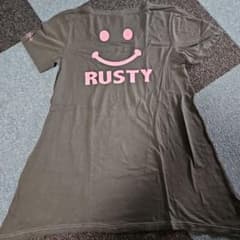 RUSTY 半袖ワンピース ダークグレーのサムネイル