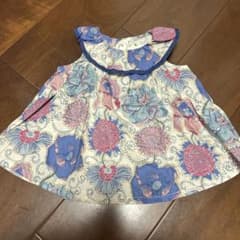 花柄ノースリーブシャツ 95cmのサムネイル