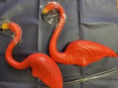 にも様専用☆フラミンゴガーデンオーナメントのサムネイル