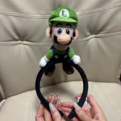 【美品】 ルイージカチューシャ　ニンテンドー　ユニバーサルスタジオジャパンのサムネイル