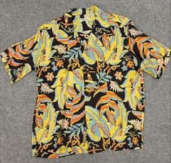 SUN SURF サンサーフ シャツ JS別注 アロハブラック - メルカリ