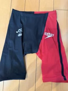 Speedo 競泳水着 赤・黒　JSSのサムネイル