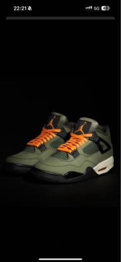 UNDEFEATED Nike Air Jordan 4 Retro 27cmのサムネイル