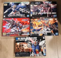 ガンプラ HG 5点セット まとめ売り - メルカリ