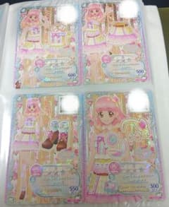 アイカツ フルーレットシンフォニーコーデ 4枚セットのサムネイル