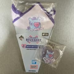 BT21 이치 반 쿠지 GIFT 타월 아크릴 매력 MANG2 점