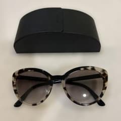 美品 PRADA サングラス ケース付 キャット アイ べっ甲柄 - メルカリ