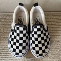 VANS チェッカーフラッグ スリッポン16cmのサムネイル