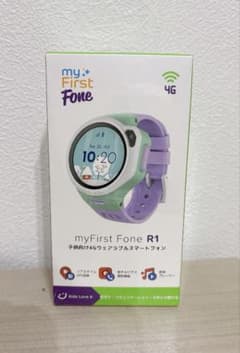 My first fone R1 キッズ携帯 マイファーストフォン - メルカリ