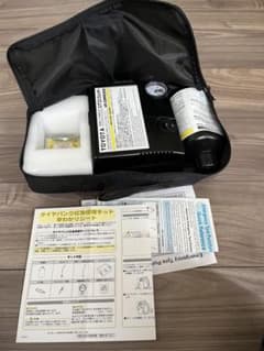 トヨタ純正　タイヤパンク応急修理キットのサムネイル