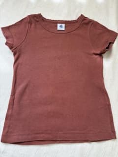PETIT BATEAU ブラウン Tシャツ 3ans/95cmのサムネイル