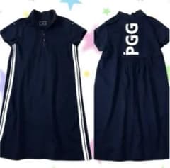 パーリーゲイツPGGロゴ入り黒ネイビーポロワンピースサイズ1 パーリーゲイツPGGロゴ入り黒ネイビーポロワンピースサイズ0 - メルカリ