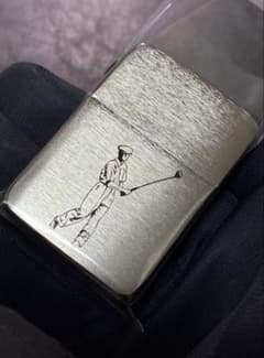 zippo ゴルフ 1941レプリカ 前面加工 2014年製 - メルカリ