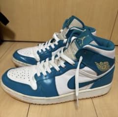 NIKE Air Jordan 1 Mid アクアトーン 27.5cmのサムネイル