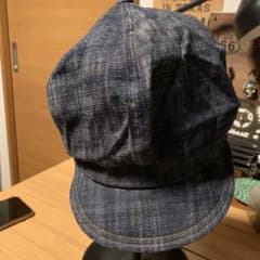 デニム キャスケット帽　株式会社　栗原　日本製