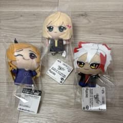 モンスト ちびぐるみ 3体セット 人気　キーホルダー　NAMCO 新品タグ付き