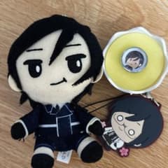刀剣乱舞 薬研藤四郎 グッズセット ぬいぐるみ ラバーストラップ 缶バッジのサムネイル