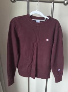 Champion クルーネック スウェット ボルドー メンズのサムネイル