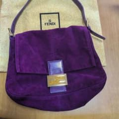 FENDI マンマバケット スエード パープルのサムネイル