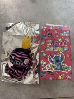 【新品】アベイル 限定 スティッチ スクランプ マスコット チャーム ゼブラ
