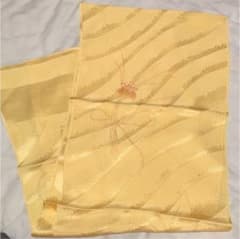 お着物 小物 正絹帯揚げ 黄色のサムネイル