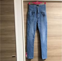 ハイウエスト スキニー  バックリボン 売り切りたいので！のサムネイル