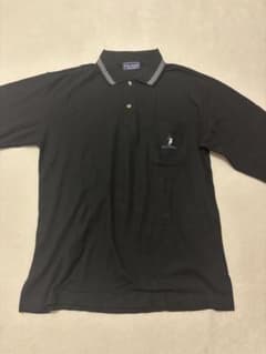 POLO SPIRIT ブラック 長袖ポロシャツのサムネイル