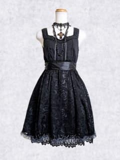 フェアリーグランジ y2k ダークコア ゴスロリ ゴシック 薔薇柄