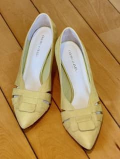 【Odette e Odile】 パンプス 24cm ライムイエローのサムネイル