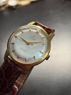 チラネジ式テンプ シチズン メンズ手巻 1950年代 - メルカリ