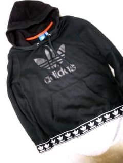 Adidasパーカー♡M　黒のサムネイル