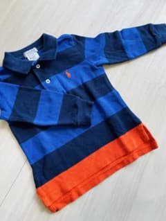 【Ralph Lauren】長袖ポロシャツ 12M 80㎝のサムネイル