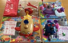 【まとめ売り】アンパンマン ネジネジDIYシリーズ 乗り物3点セット（欠品あり）のサムネイル