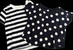 無印良品 ベビー Tシャツ 2枚セット 80cmのサムネイル