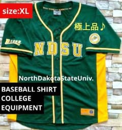 □美品□希少□NCAA□ノースダコタ□ベースボールシャツ□ユニフォーム