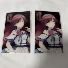 シャニマス 7th 螺旋 開催記念 アクカ アクリルカード 樋口円香 2枚