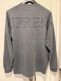 Supreme Overdyed L/S Top Tee Black ロンＴ Supreme Overdyed L/S Top Tee Black ロンT - メルカリ