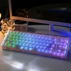 定価16000/ほぼ未使用 YUNZII X71 メカニカルキーボード ピンク - メルカリ